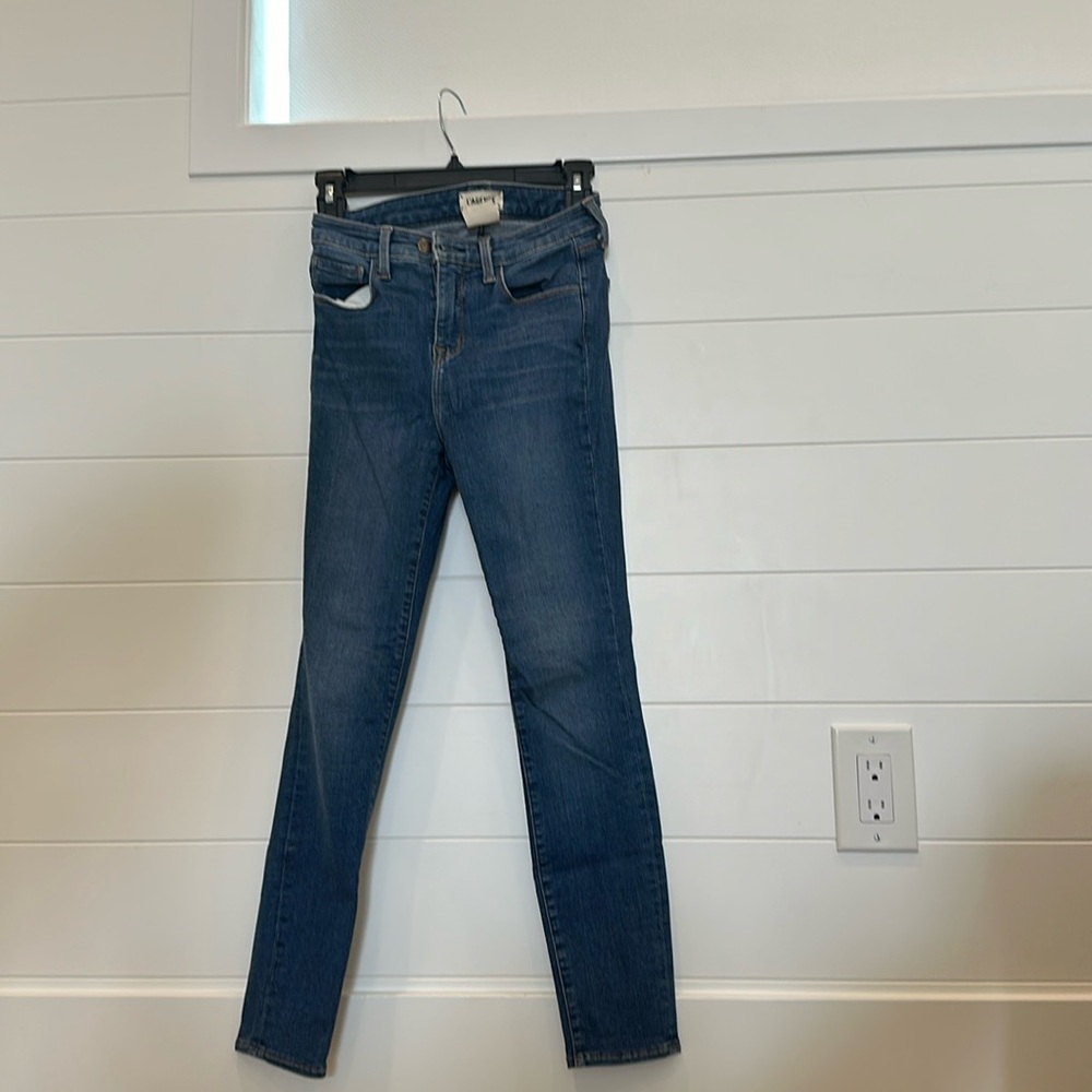 High waist skinny
